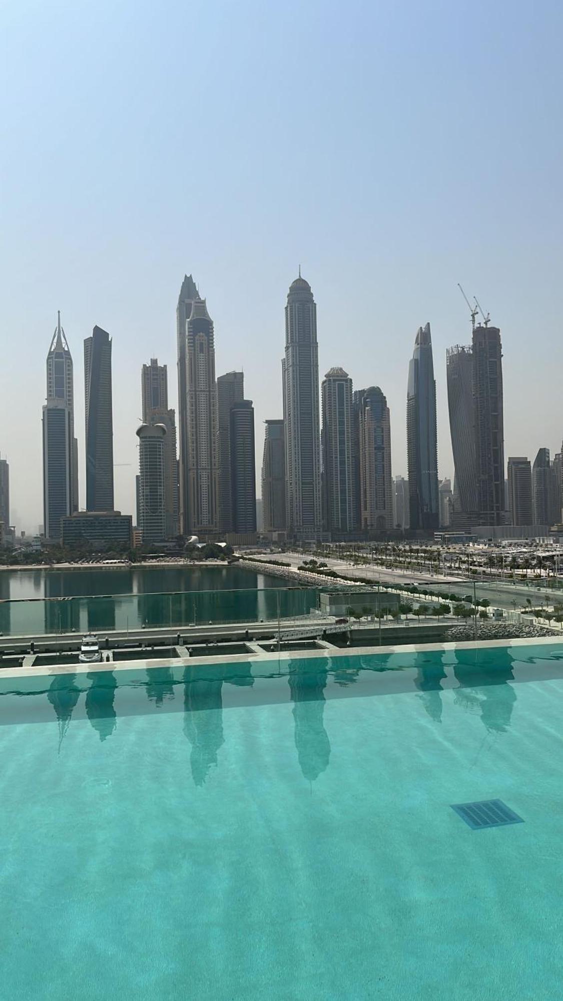 Silkhaus Palm View 1Bdr With Private Beach In Emaar Beachfront 迪拜 外观 照片