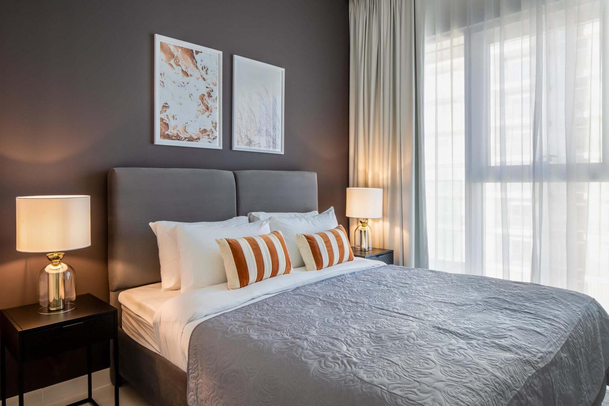 Silkhaus Palm View 1Bdr With Private Beach In Emaar Beachfront 迪拜 外观 照片